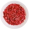 Posypka cukrowa na tort serce serduszka mix na walentynki czerwone 50g