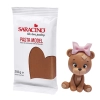 Masa cukrowa Saracino brązowa 250g lukier plastyczny do modelowania figurek