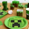 Serwetki papierowe minecraft piksele gra dekoracje urodzinowe ozdoby na stół 20 sztuk