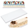 Podkład pod tort long cake 120x30cm styrodur biały gruby urodziny wesele