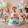 Świeczka na tort Skye 2D Paw Psi Patrol figurka urodzinowa party dekoracja
