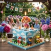 Świeczka na tort Skye 2D Paw Psi Patrol figurka urodzinowa party dekoracja