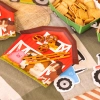 Talerzyki papierowe 6 sztuk farma zwierzęta dekoracje urodzinowe ozdoby na stół