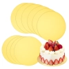 Podkład pod tort 18 cm okrągły złoty podkładka dekoracje urodzinowe 10 sztuk