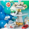 Topper pikery urodzinowe auta pojazdy