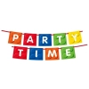 Baner girlanda dekoracja napis PARTY TIME