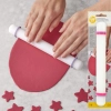 Wałek do ciasta cukierniczy do dekoracji masy cukrowej lukru 23cm Wilton