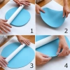 Wałek do ciasta cukierniczy prosty do masy cukrowej lukru średni 32 cm