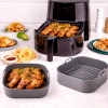 Wkład silikonowy do frytkownicy beztłuszczowej AIR FRYER forma koszyk do pieczenia wielorazowy