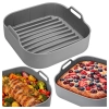 Wkład silikonowy do frytkownicy beztłuszczowej AIR FRYER forma koszyk do pieczenia wielorazowy