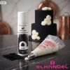 Barwnik spożywczy 250ml jadalny zamsz w spray czarny ozdoby velvet i rękaw cukierniczy