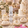 Barwnik spożywczy 100ml jadalny zamsz w spray biały ozdoby velvet i rękaw cukierniczy