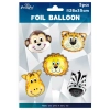 Balony foliowe zwierzęta 5szt