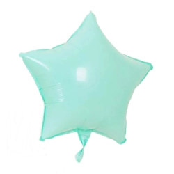 Balon foliowy gwiazdka urodziny hel dekoracja