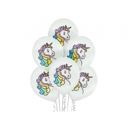 Balony jednorożec unicorn urodziny dekoracja 6x