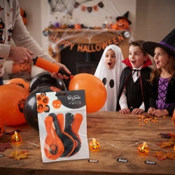 Balony lateksowe 5 sztuk nietoperz zamek wiedźma dekoracje halloween