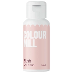 Barwnik olejowy do mas tłustych kremu czekolady pudrowy róż blush colour mill 20ml