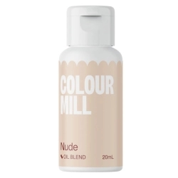 Barwnik olejowy do mas tłustych kremu czekolady cielisty nude colour mill 20ml