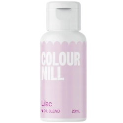 Barwnik olejowy do mas tłustych kremu czekolady fioletowy lilac colour mill 20ml