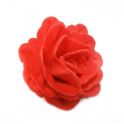 Róża chińska średnia czerwona 1 sztuka
