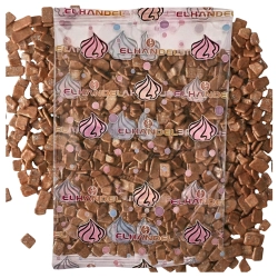 Posypka czekoladowa na tort 250g płatki mleczne dekoracje urodzinowe