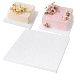 Podkład pod tort 30x30cm kwadrat biały dekoracje komunijne wesele