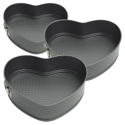 Blacha do pieczenia 3 sztuki serce tortownica forma do biszkoptu tort ciasto