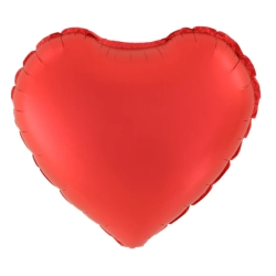 Balon foliowy duży czerwone serce dekoracje prezent na walentynki 45cm