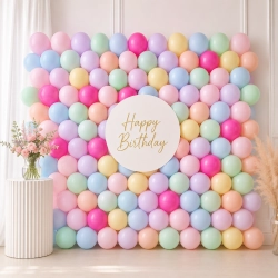 Balony lateksowe 100 sztuk kolorowe pastelowe dekoracje urodzinowe wesele baby shower