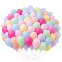 Balony lateksowe 100 sztuk kolorowe pastelowe dekoracje urodzinowe wesele baby shower