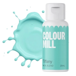 Barwnik olejowy do mas tłustych kremu czekolady tiffany muślinowy colour mill 20ml