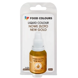Barwnik spożywczy w płynie kolor złoty 20 ml
