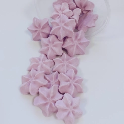 Posypka na tort bezy cukrowe beziki fioletowe ozdoby dekoracje urodzinowe 100g