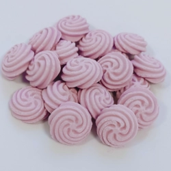 Posypka na tort bezy cukrowe fioletowe ozdoby dekoracje urodzinowe 100g