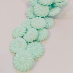 Posypka na tort bezy cukrowe niebieskie beziki ozdoby dekoracje urodzinowe 100g