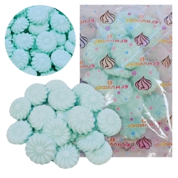 Posypka na tort bezy cukrowe niebieskie beziki ozdoby dekoracje urodzinowe 100g