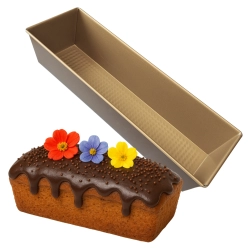Blacha do pieczenia forma keksówka wąska długa do chleba ciasta 30x11 cm