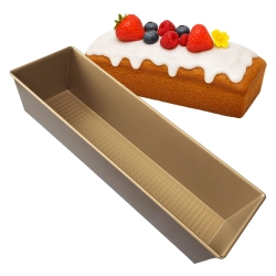 Blacha do pieczenia forma keksówka wąska długa do chleba ciasta 35x11 cm