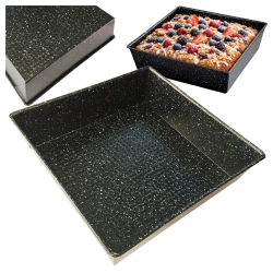 Blacha do pieczenia forma do ciasta zapiekanek kwadratowa non stick