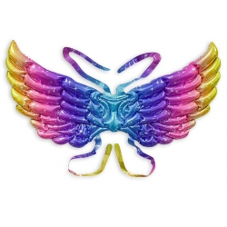 Balon foliowy motyl skrzydła urodziny hel dekoracja