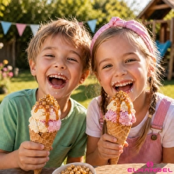 Posypka na tort lody 20g chrupki ryżowe w czekoladzie słony karmel kulki na babeczki