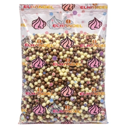 CHRUPKI posypka na tort LODY dekoracja do McFlurry RYŻOWE W CZEKOLADZIE 500g