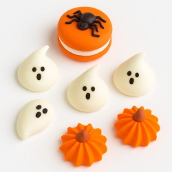 Figurka cukrowa dekoracje halloween dynie duszek ozdoby na tort