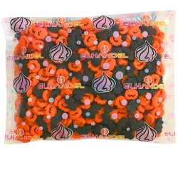 Posypka na tort dynia nietoperz halloween dekoracje cukrowe na babeczki 100g