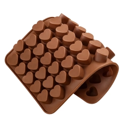 Forma silikonowa do czekolady na żelki serca serduszka praliny walentynki