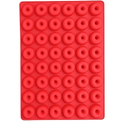 Forma silikonowa do czekolady żelek lodu pralin oponki donut z pipetą