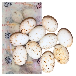 Posypka ozdoby na tort jajeczka czekoladowe białe dekoracje świąteczne święta Wielkanoc 10szt