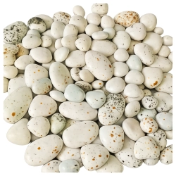 Posypka kamienie cukrowe z czekoladą 50g kamyki ozdobne marmurek nakrapiane