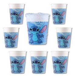 Kubeczki papierowe jednorazowe Stitch Angel 8sztuk