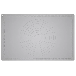 Stolnica silikonowa 70x50cm mata do ciasta antypoślizgowa z wysokim brzegiem